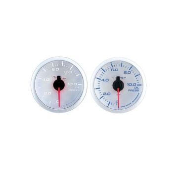 Depo Racing Oliedruk meter WBL Series 52mm (universeel) | WBL5227W | A4H-TECH / ALL4HONDA.COM