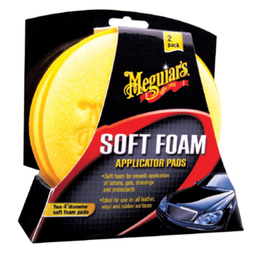 Meguiar's Soft Foam Applicator Pads 2 pieces (universal) | X3070 | A4H-TECH.COM