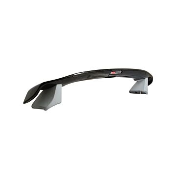 H-Gear Mugen style Spoiler with carbon blade (Civic 07-12 3/5 drs) | HG-SP-CV073D-MU-CB | A4H-TECH.COM