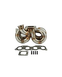 Bull Boost Performance Ram horn T3 turbo Exhaust manifold (Honda K-series engines) | BB-01-723098228285 | A4H-TECH / ALL4HONDA.COM