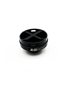 Blox Racing Extreme Aluminium Oil Cap Black (universal) | BXAC-00502-BK | A4H-TECH / ALL4HONDA.COM