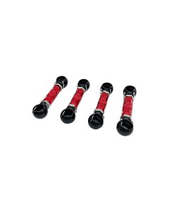 Blox Racing Adjustable lowering links red (Tesla Model S/Model X/Plain 21-23) | BXSS-60105 | A4H-TECH / ALL4HONDA.COM