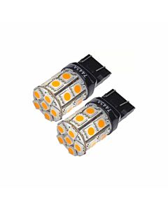 Dorman T20 WY21/5W lamp SMD LED oranje (universeel) | DM-7443A-SMD | A4H-TECH / ALL4HONDA.COM