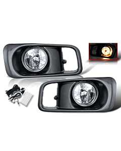 Sonar fog lights Chrome (Civic 99-00 2/3/4 drs) | FL-CV99J-C | A4H-TECH.COM