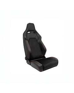 H-Gear Adjustable bucket seat type VGR Premium black/red (universal) | AUS-SS-45ALR | A4H-TECH / ALL4HONDA.COM
