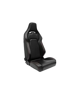 H-Gear Adjustable bucket seat type VGR black/red (universal) | AUS-SS-45LR | A4H-TECH / ALL4HONDA.COM
