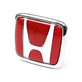 OEM Honda H-logo rood voorzijde  (Civic 96-98) | 75700-S03-Z00