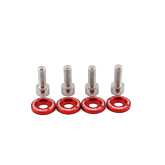 Hybrid Racing Hardware kit rood M6X1.0mm (universeel) | HYB-DWH-00-02 | A4H-TECH / ALL4HONDA.COM