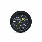 Hybrid Racing Fuel pressure gauge 0-100 PSI (universal) | HYB-FPG-00-03 | A4H-TECH / ALL4HONDA.COM