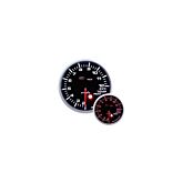 Depo Racing Exhaust temperature gauge PEAK series 52mm (universal) | PK-WA5257B | A4H-TECH / ALL4HONDA.COM