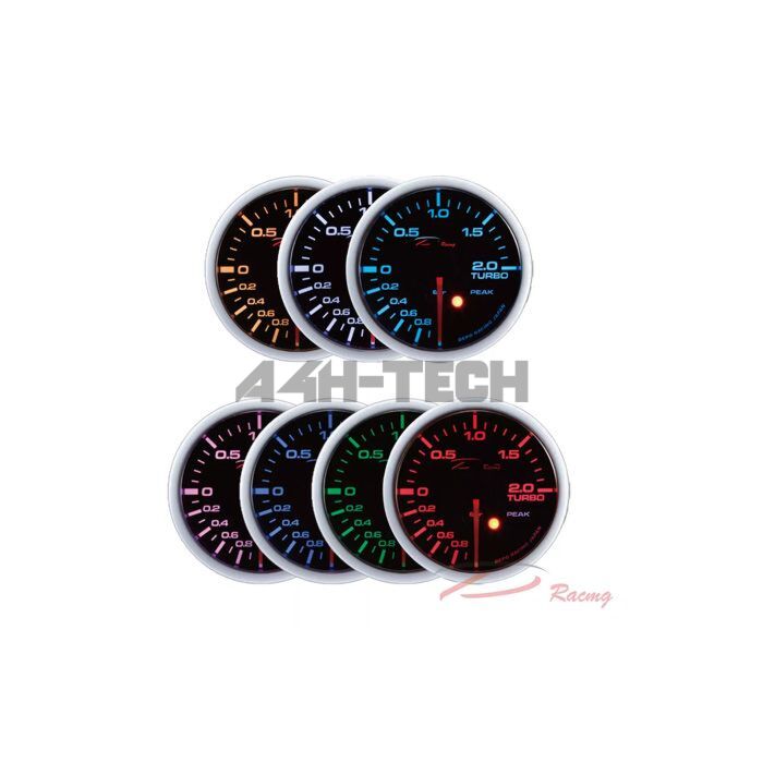 Depo Racing Boost gauge SKPK Series 60mm (universal) | SKPK-SC6001B | A4H-TECH / ALL4HONDA.COM