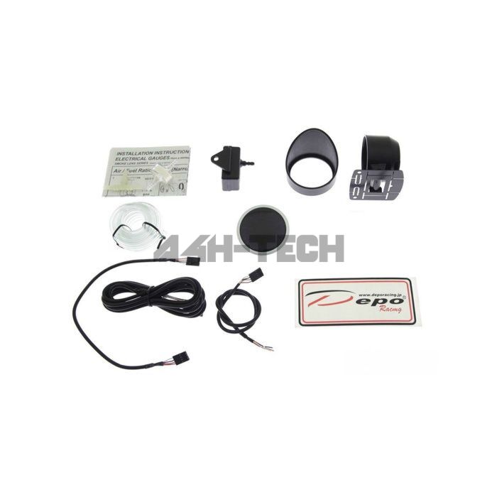 Depo Racing Boost gauge SKPK Series 60mm (universal) | SKPK-SC6001B | A4H-TECH / ALL4HONDA.COM