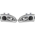 Denji Gen 1 head lights chrome + clear lens (Civic 92-95 2/3drs) | HL-CV92J-C-GEN1 | A4H-TECH.COM