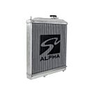 Skunk2 alpha series aluminium radiator half size (Civic/CRX 88-91) | 349-05-1550 | A4H-TECH.COM