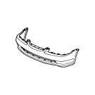 ABP Front bumper black primer (Honda Accord 98-03 2drs) | 4064120 | A4H-TECH / ALL4HONDA.COM