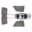 Privacy Shades achterzijde (Civic 01-06 5drs) | AUS-PV-HOCIV5A