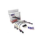 EBC 4 delige set RVS remleidingen schijfrem (Honda Cicic 01-06 3 drs) | BLA1030-4L | A4H-TECH / ALL4HONDA.COM