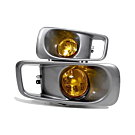 DEPO fog lights JDM yellow (Civic 99-00 2/3/4 drs) | FL-CV99D-JDM | A4H-TECH / ALL4HONDA.COM