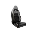 H-Gear Adjustable bucket seat type VGR black/grey/red (universal) | AUS-SS-45BLG | A4H-TECH / ALL4HONDA.COM
