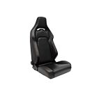 H-Gear Adjustable bucket seat type VGR black/red (universal) | AUS-SS-45LR | A4H-TECH / ALL4HONDA.COM
