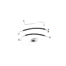 Hybrid Racing K-series swap air conditioning leiding kit (Honda Integra 95-00 Type R) | HYB-ACK-01-16 | A4H-TECH / ALL4HONDA.COM