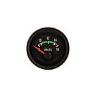 H-Gear Classic Stijl Voltmeter 52mm (universeel) | HG-PI-48986