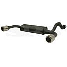 SRS rear muffler DUO steel (Civic/CRX 88-91) | SRS-AXBS-CV88D-S | A4H-TECH.COM