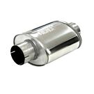 Simons stainless steel muffler Grandotight oval 3.5'' (universal) | U308900R | A4H-TECH.COM