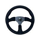 Vigor Spa (350mm) steering wheel suède 50mm deep colourful stitch (universal) | VG-79703 | A4H-TECH / ALL4HONDA.COM

