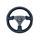 Vigor Monza (330mm) steering wheel leather 30mm deep black stitch (universal) | VG-79707 | A4H-TECH / ALL4HONDA.COM

