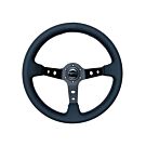 Vigor Speedway (350mm) steering wheel perforated leather 90mm deep colourful stitch (universal) | VG-79711 | A4H-TECH / ALL4HONDA.COM

